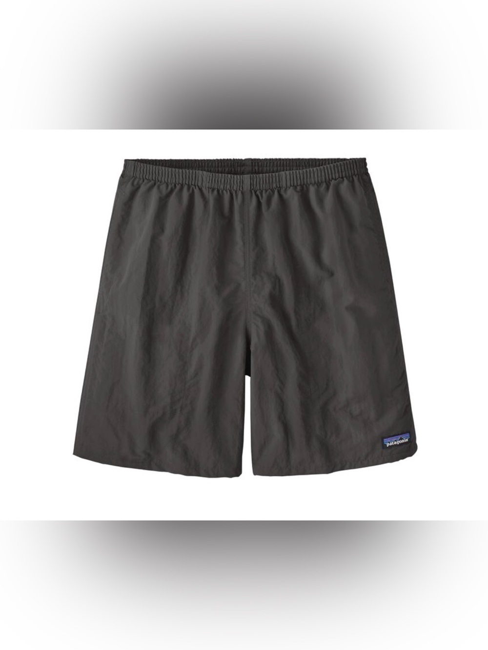 MENS PATAGONIA BAGGIES™ 7" SHORTS IN FORGE GRAY, LARGE